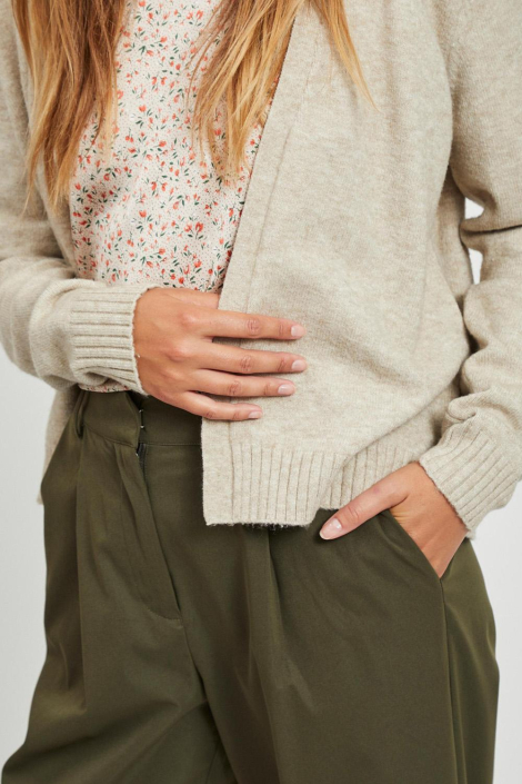 Vila beige dames vest