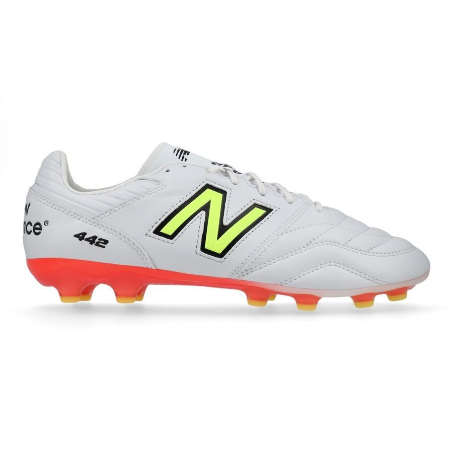 New Balance 442 V2 Pro AG Flash Point - Blanc/Vert/Noir