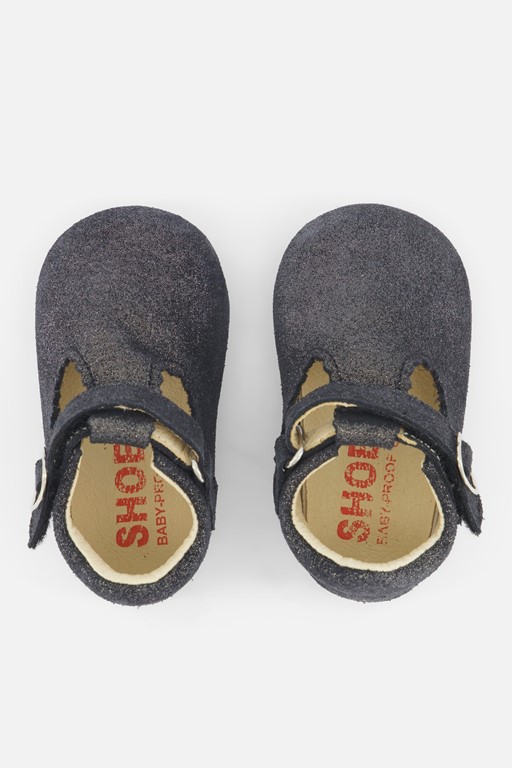 Shoesme Babyschoenen zwart Leer