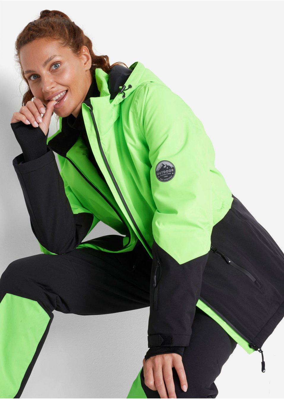 Veste de ski fonctionnelle étanche