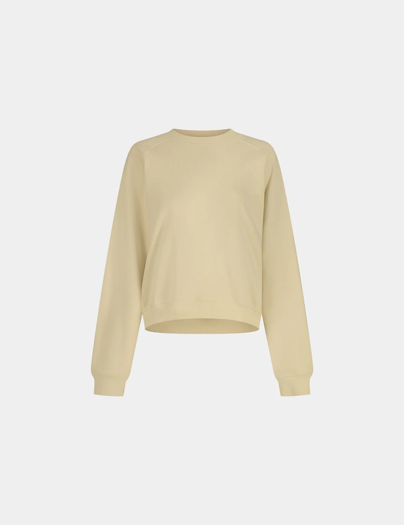 Sweat oversize beige clair