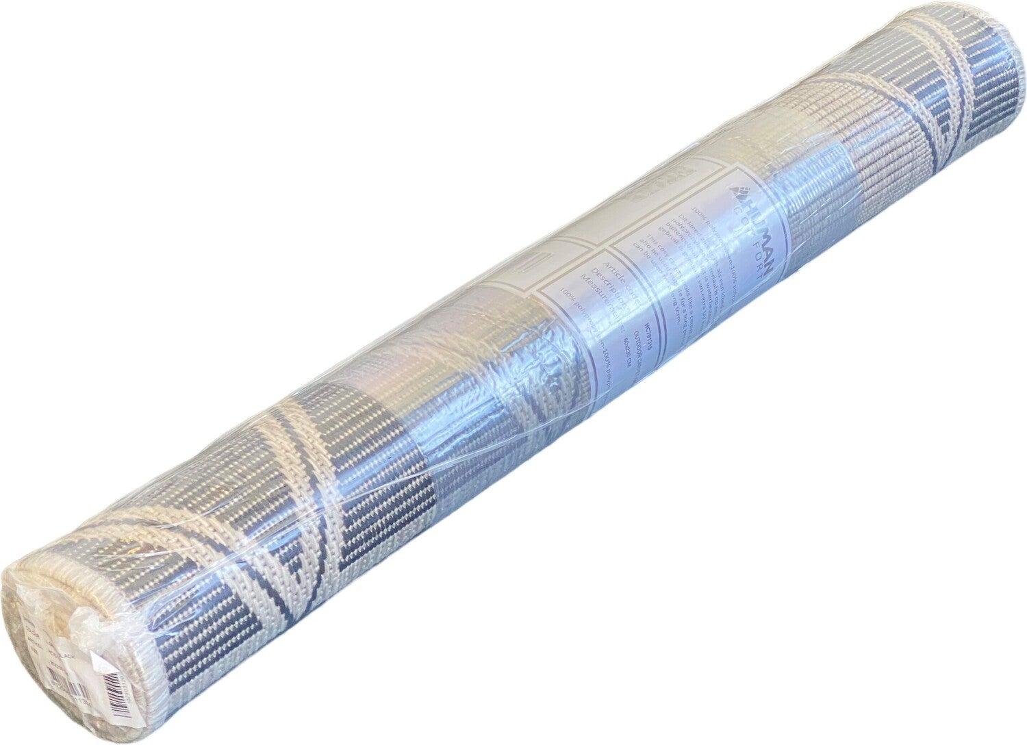 Human Comfort buitenkleed Kadena grijs / beige 80 x 230 cm