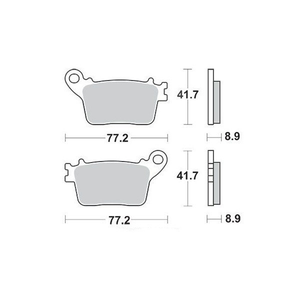Sifam - Plaquettes de frein S1174N