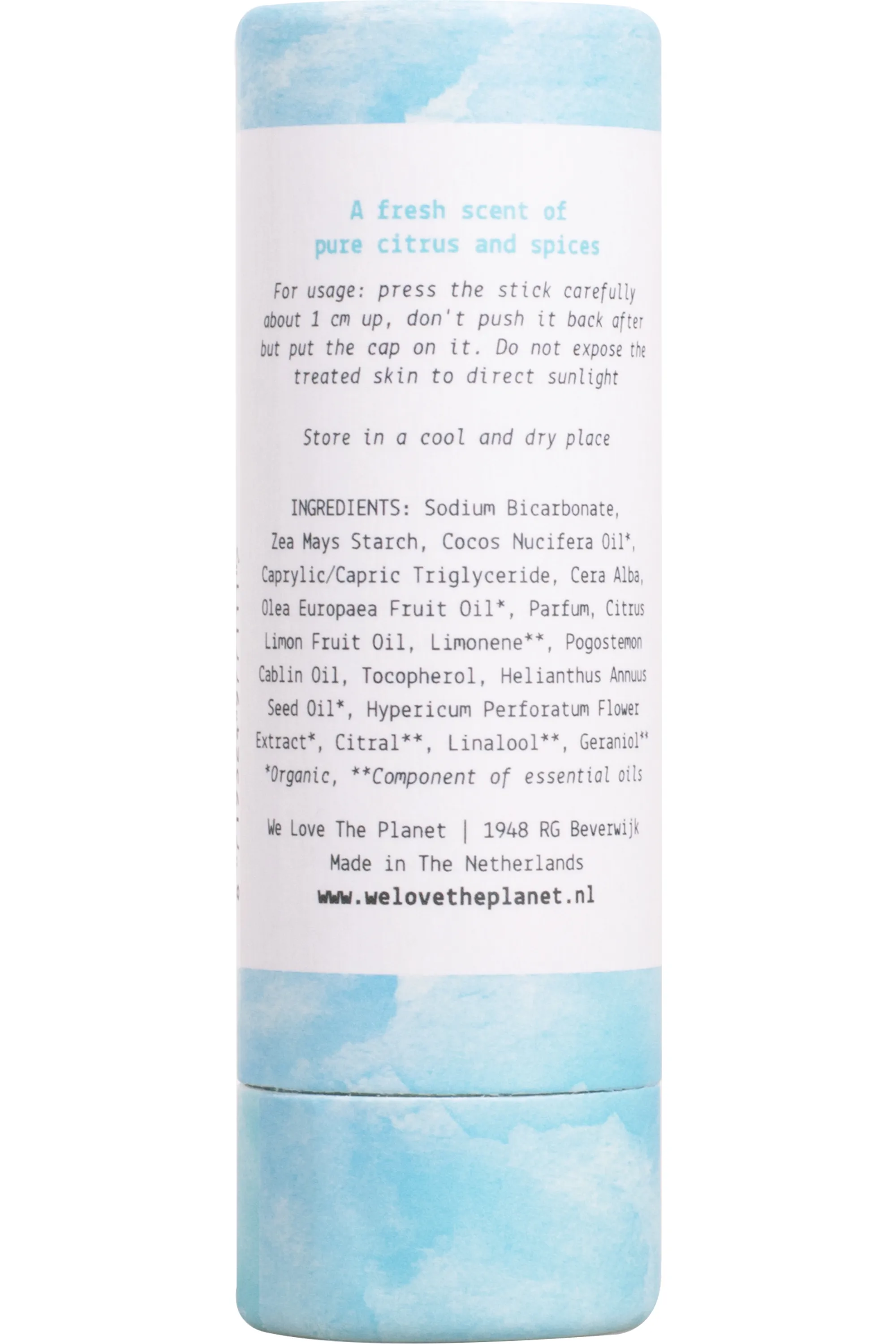 WE LOVE THE PLANET Déodorant Stick Forever Fresh-65 g