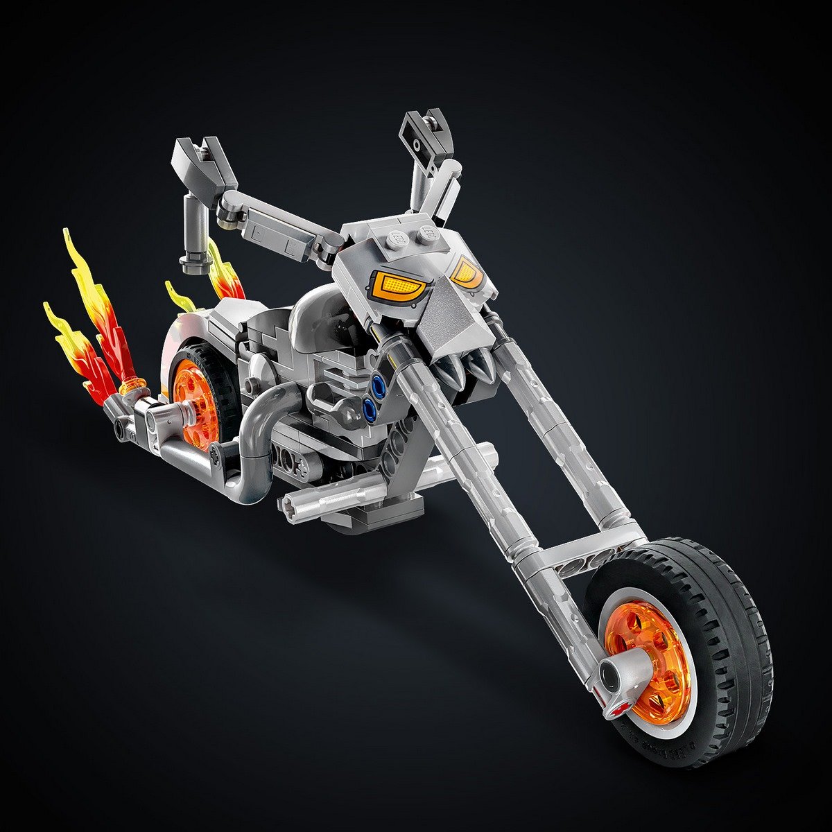 Le robot et la moto de Ghost Rider Lego Marvel 76245