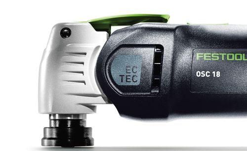 Festool OSC 18 E-Basic-Set Accu-oscillerende VECTURO Multitool - 576592