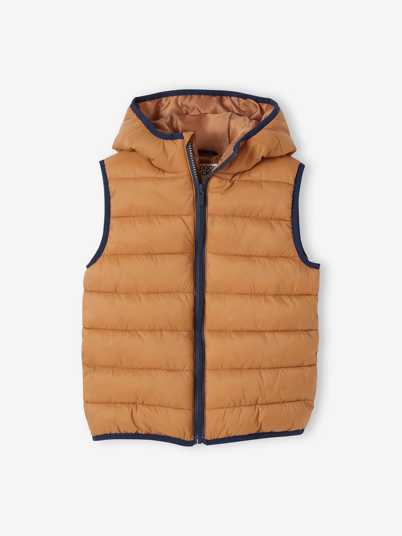 Parka 3 em 1 para meninos, verde-escuro liso com estampas.