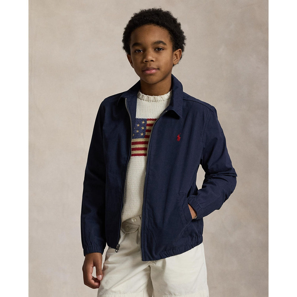 Køb Polo Ralph Lauren Newport Navy Boy Windbreaker