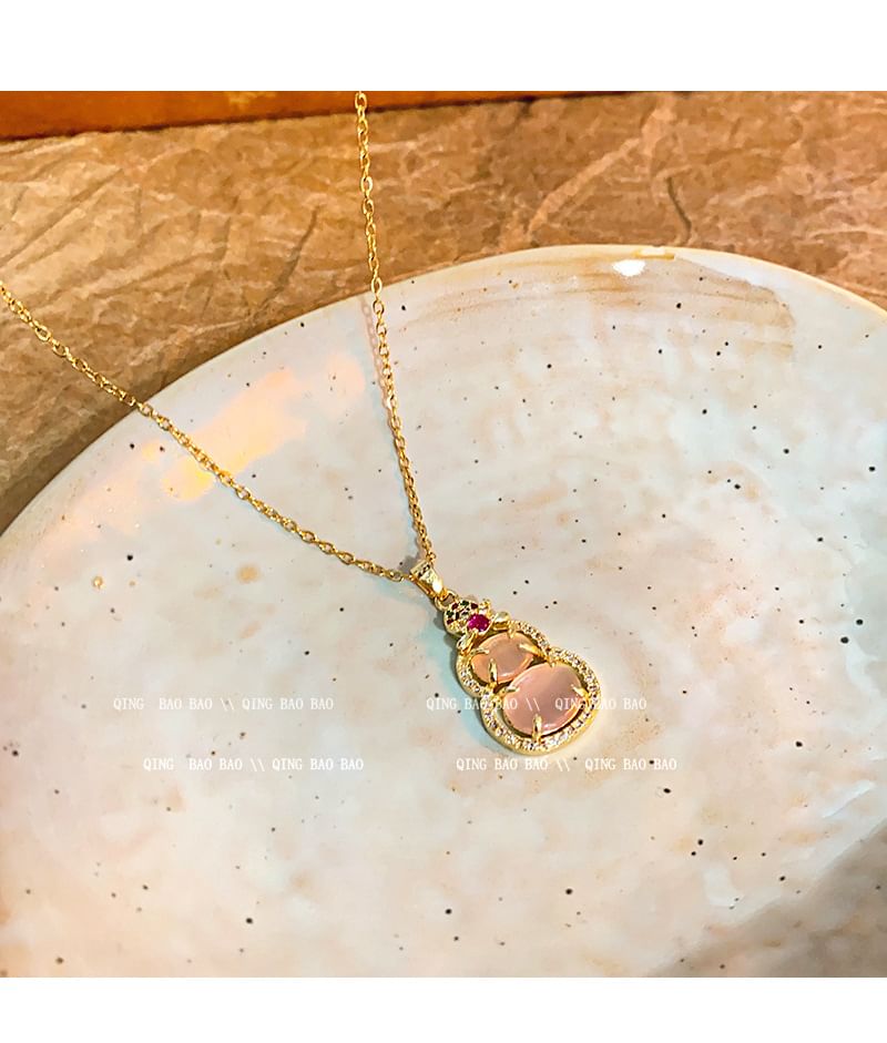 LIVSIA - CZ Calabash ketting