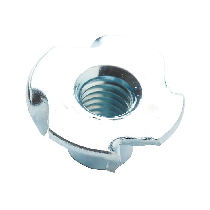Écrous à frapper en acier zingué ø 8 - 10 pièces