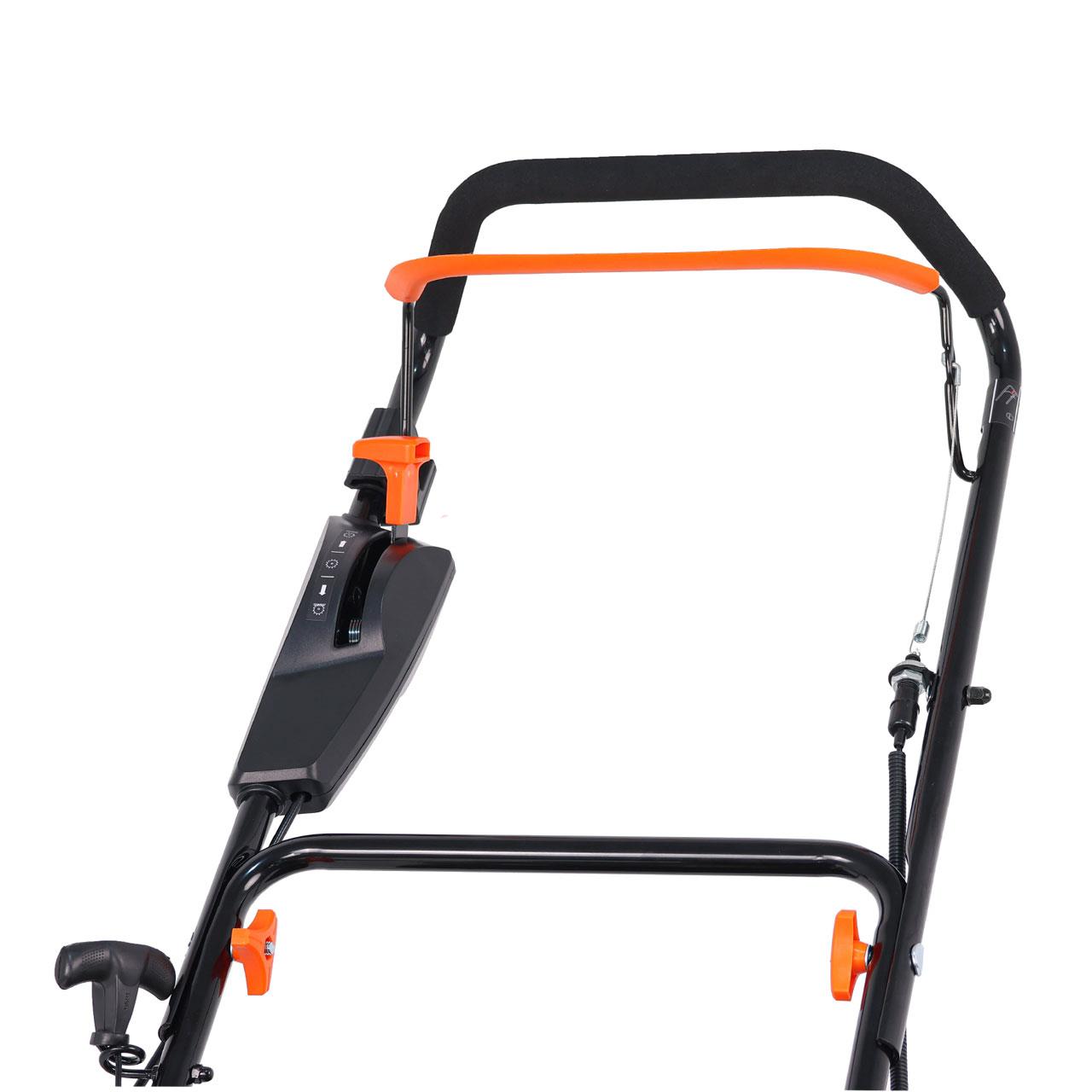 Scarificateur a gazon thermique - fx-bv240 - 212cm3 largeur 40cm sac 45l 18 lames 24 griffes