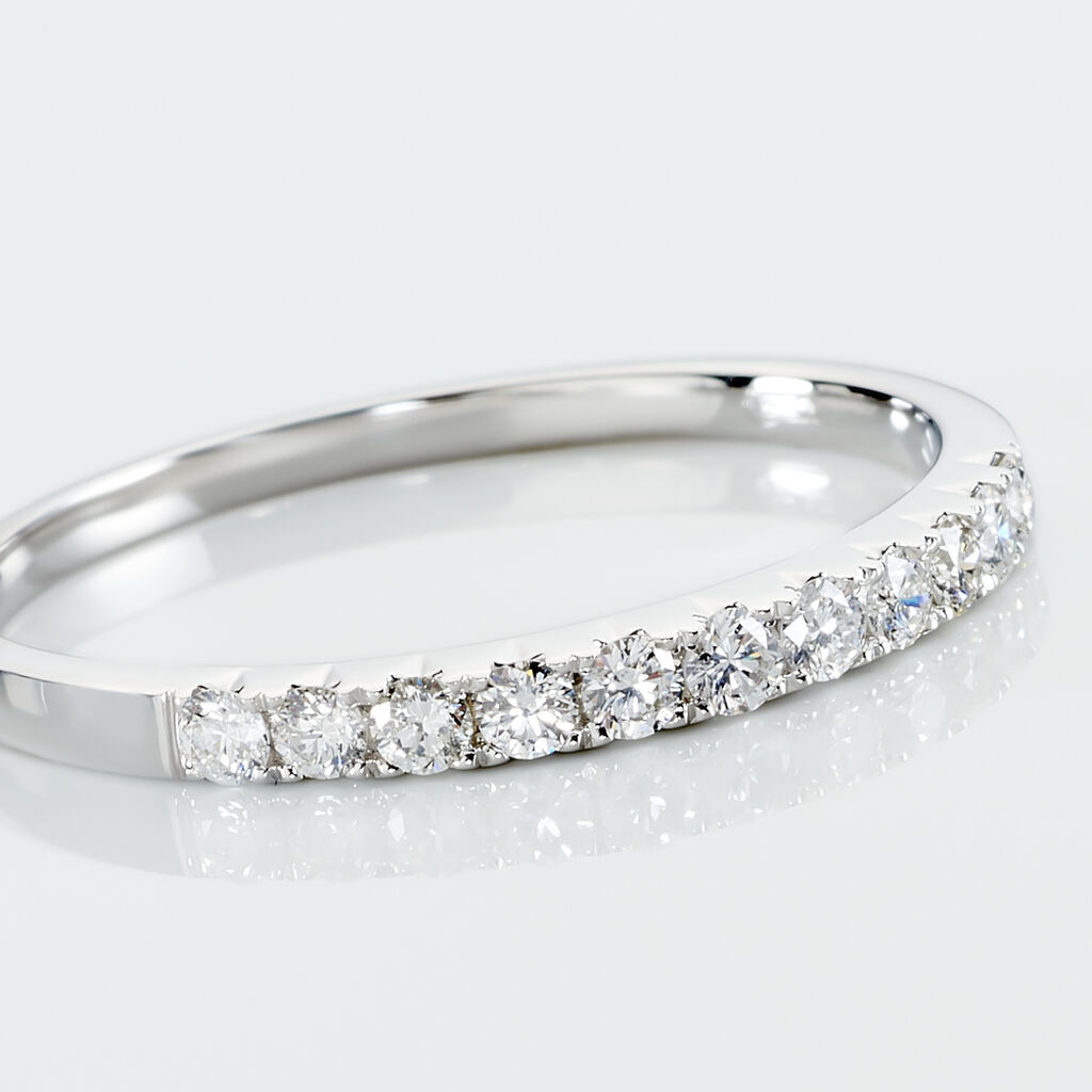 Alliance Pristina Or Blanc Diamant