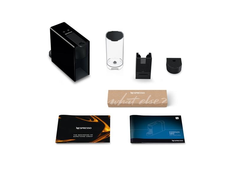Krups Kaffeemaschine Nespresso Essenza Mini XN1108 Schwarz Kapselmaschine