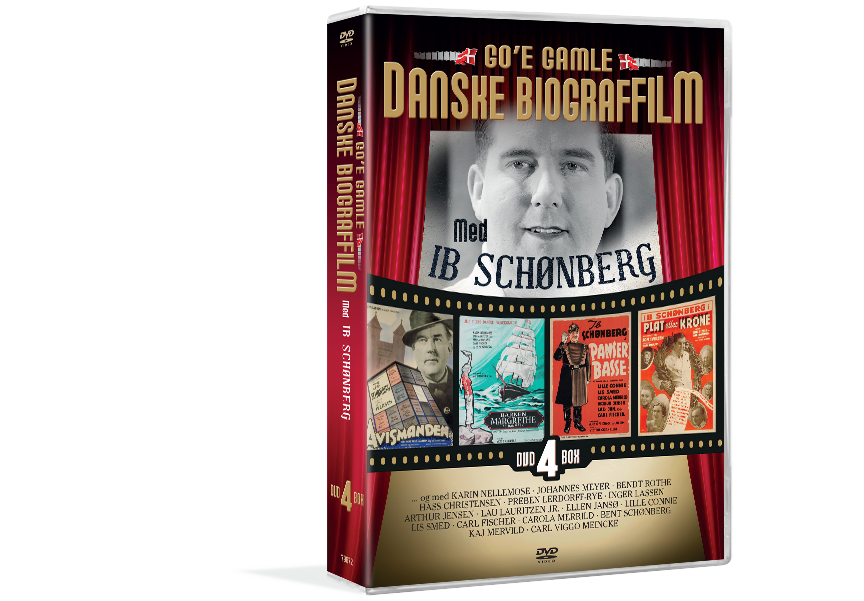 Ib Schønberg - Go'e Gamle Danske Biograffilm 4 DVD BOKS