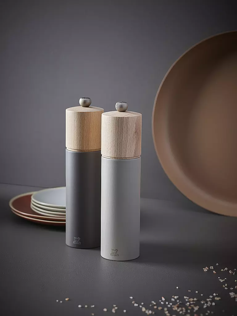 PEUGEOT Salzmühle BOREAL 21cm Kieselgrau hellgrau