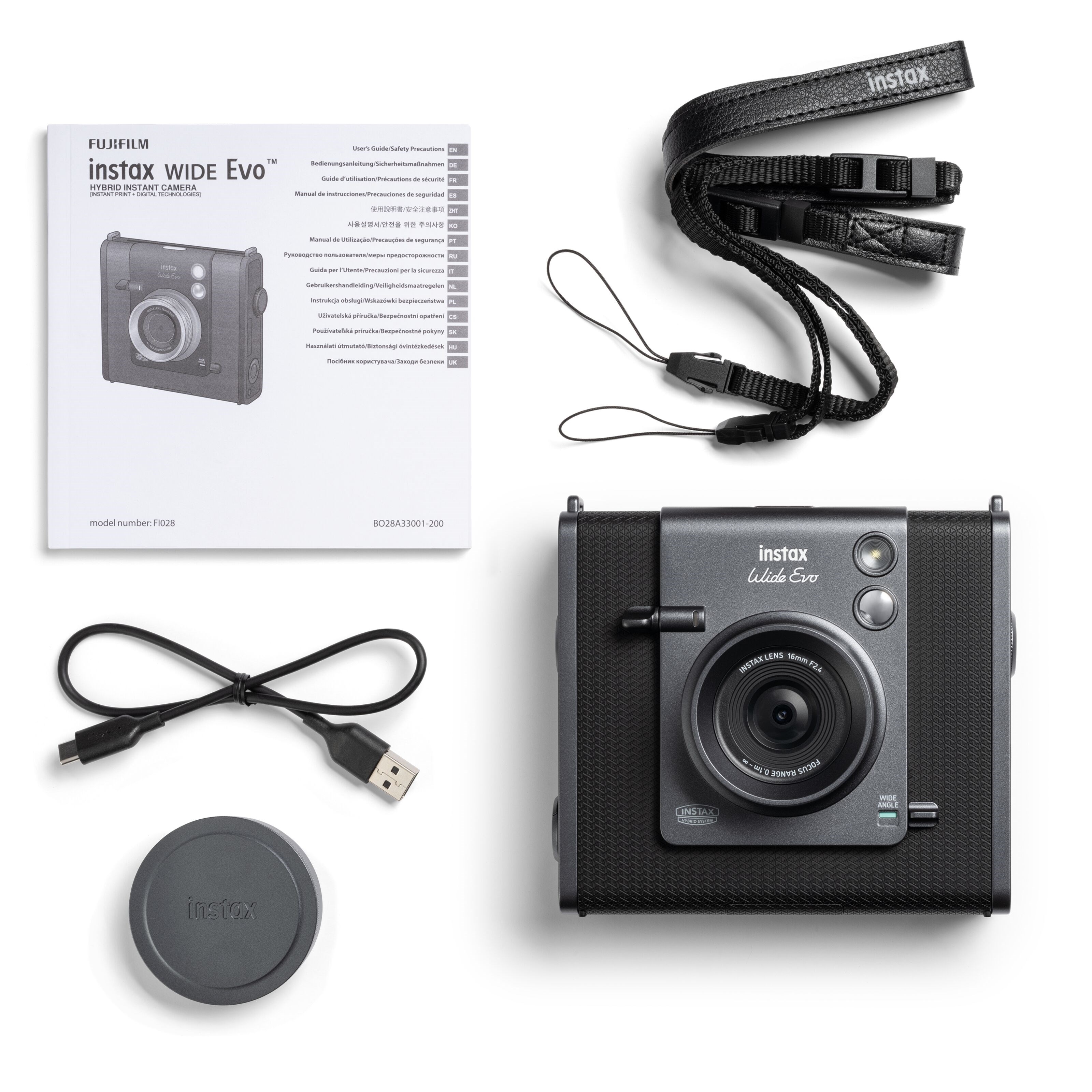 Fujifilm Instax WIDE Evo Hybridkamera