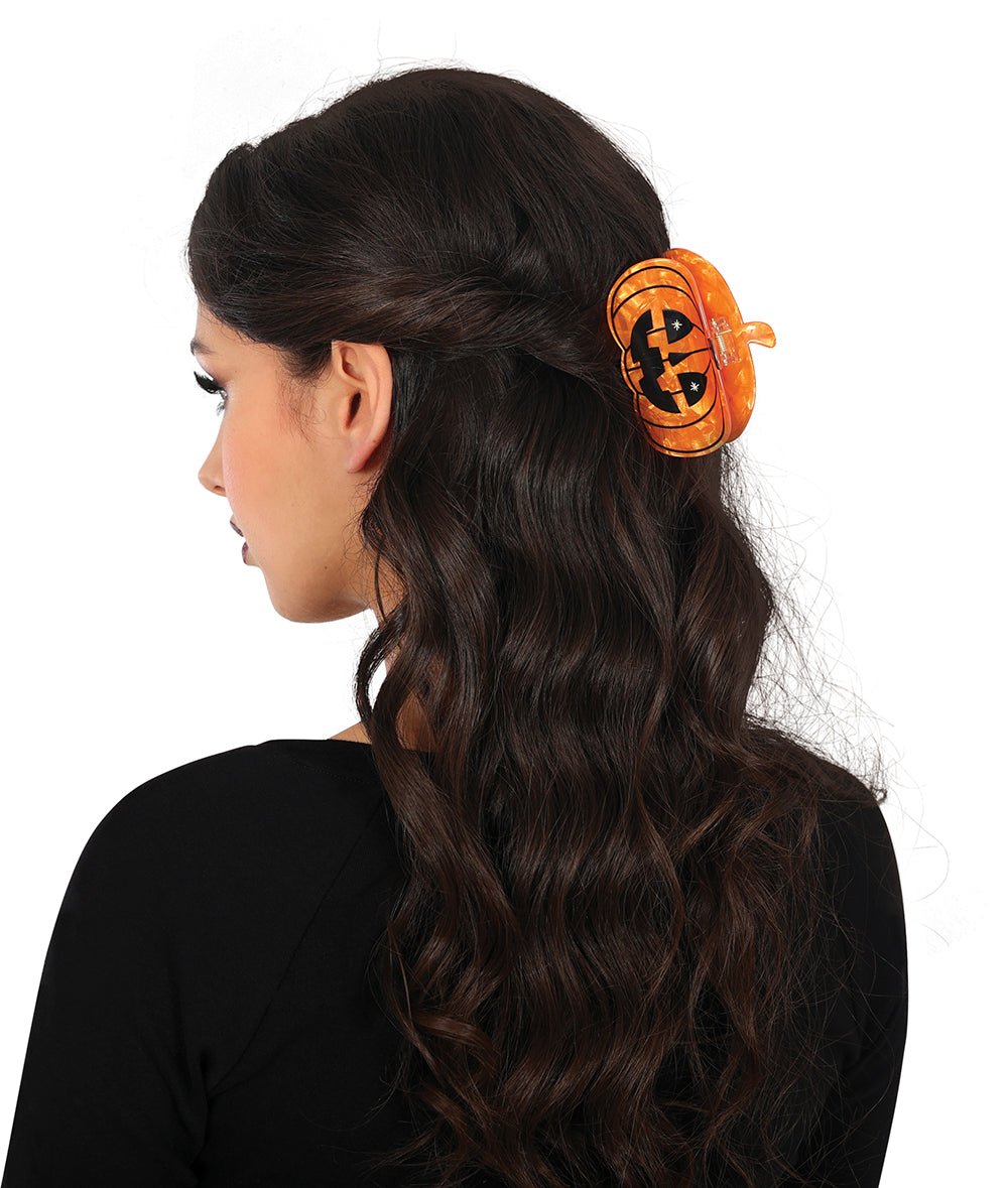 Pompoen Haarclip 6,5cm