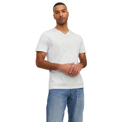 Tee-shirt à manches courtes homme Jjeorganic Basic V-Noos JACK JONES