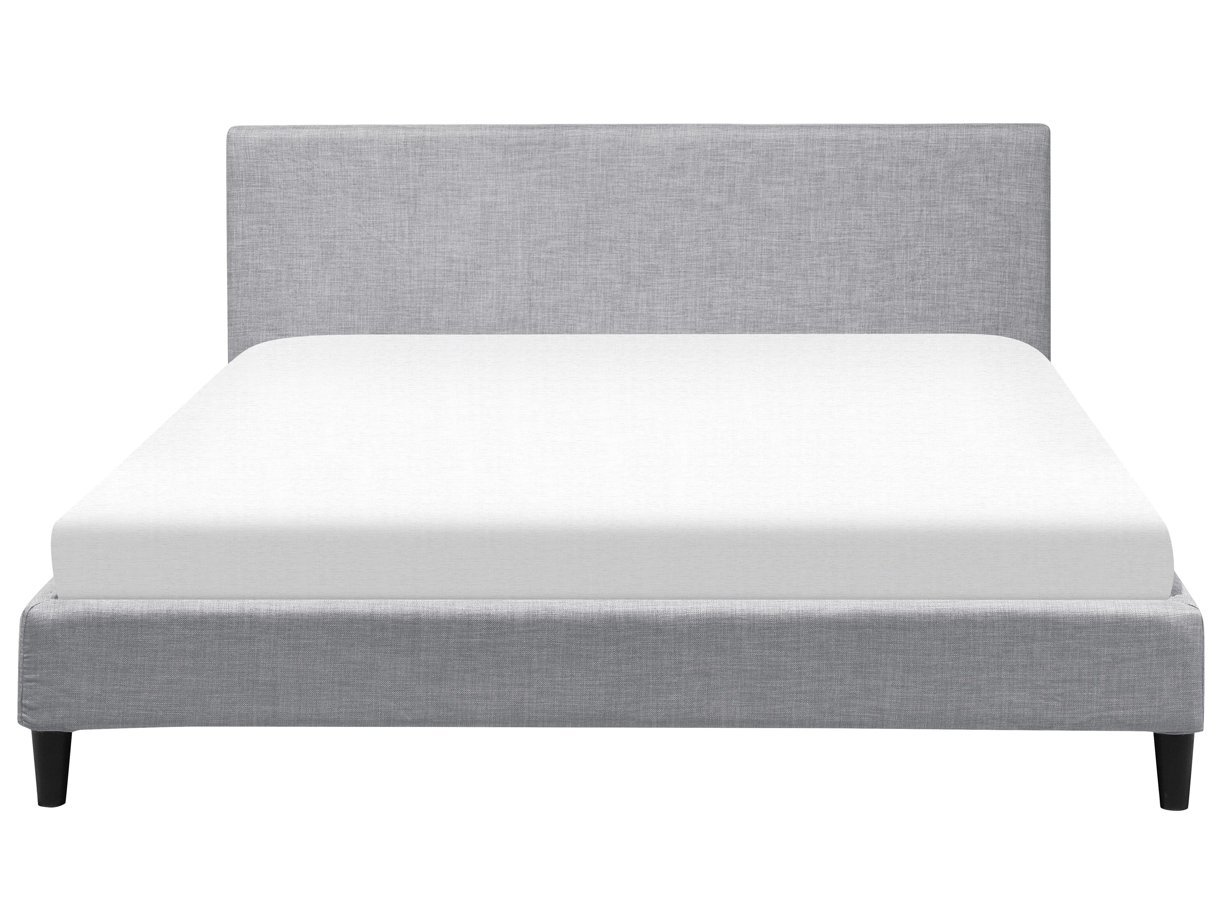 Bed Stof FITOU 180 x 200 cm Lichtgrijs