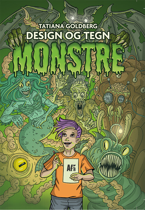 Design Og Tegn Monstre - Tatiana Goldberg - Bog