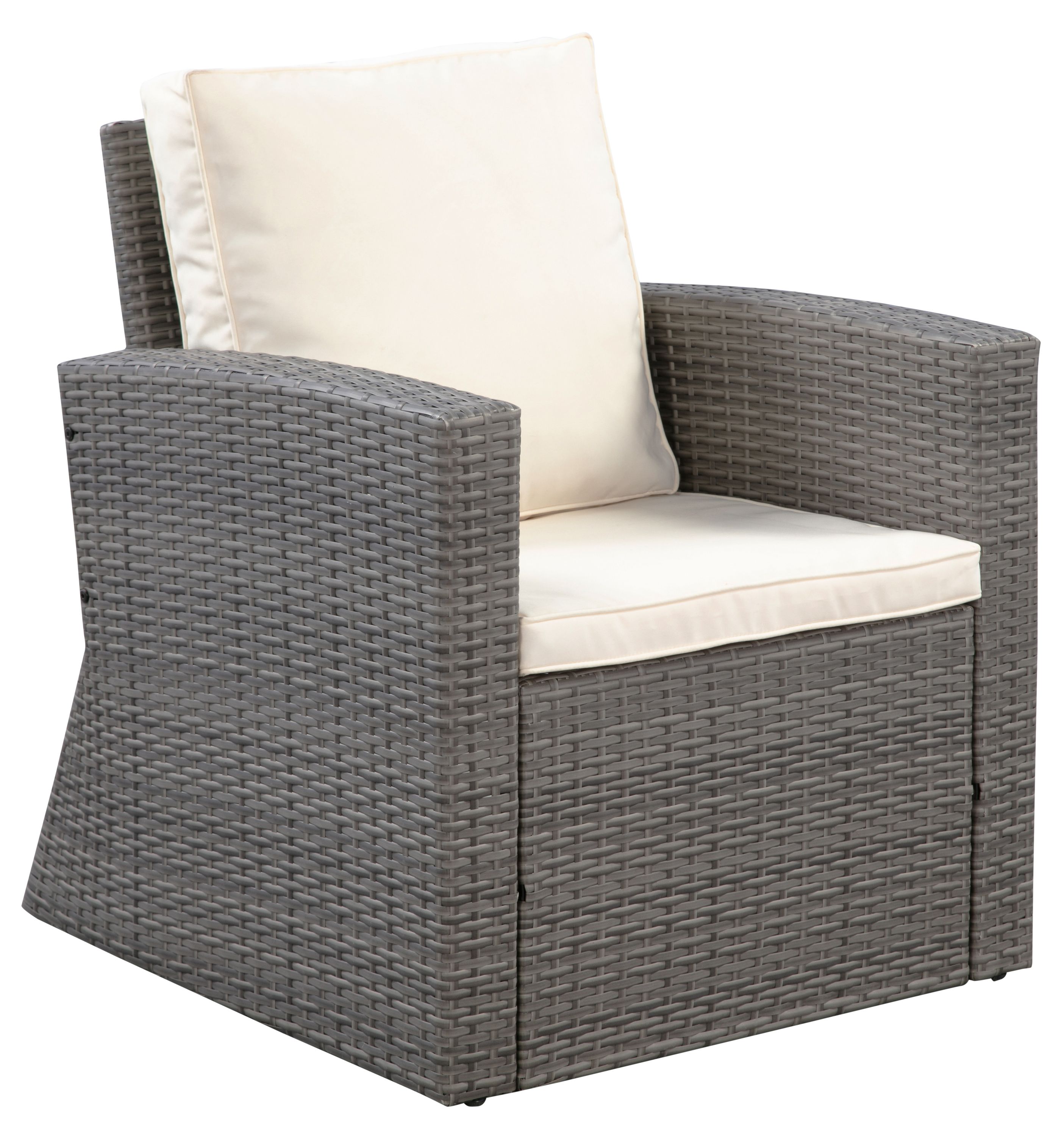Gartenset SAVONA grau/beige