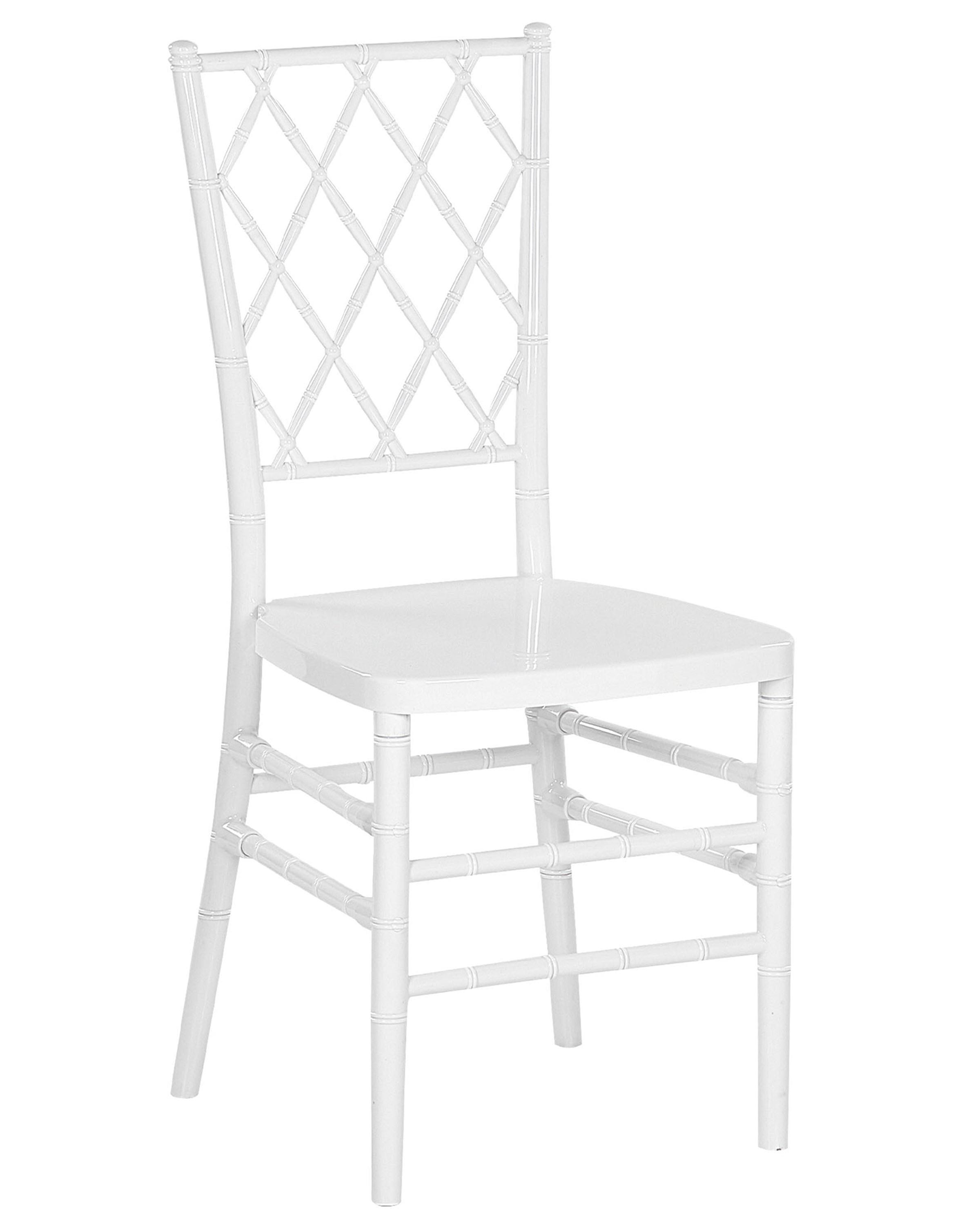 Set van 2 eetkamerstoelen CLARION Wit