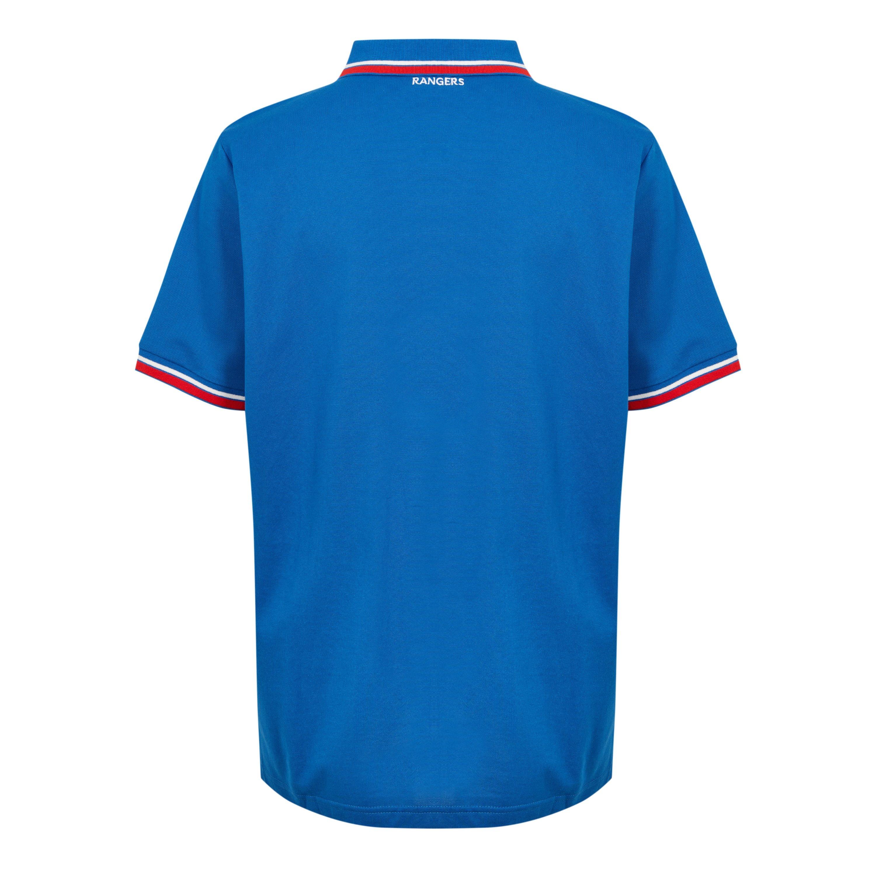 Castore Rangers Pique Polo Shirt Adults