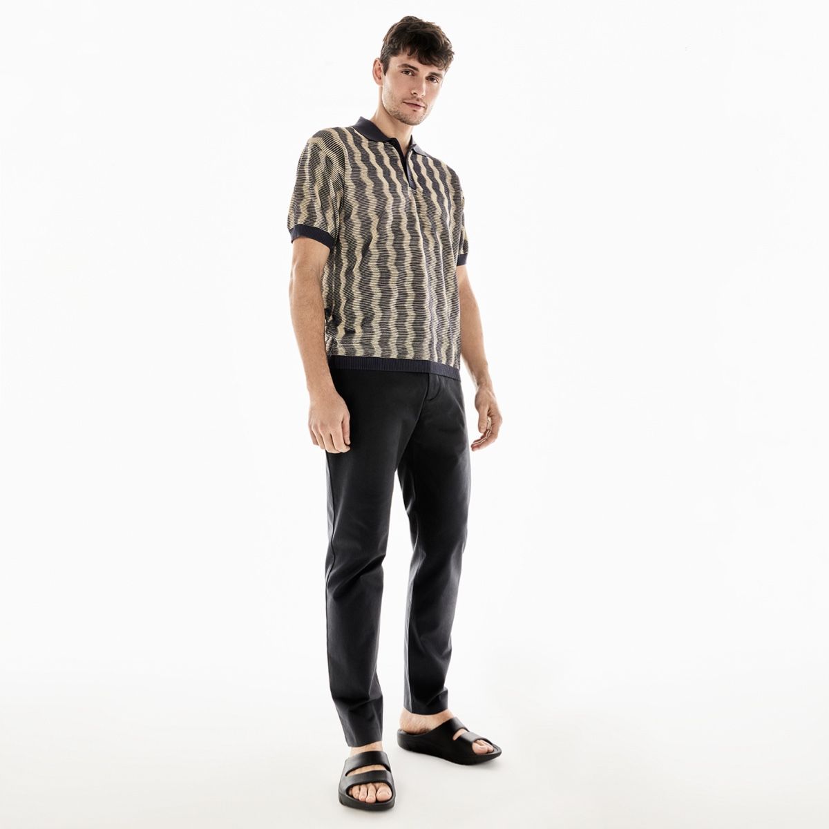 Aerus Black Men Slides