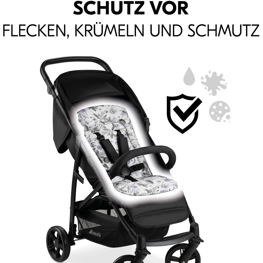 hauck Sitzauflage Seat Liner Floral Grey