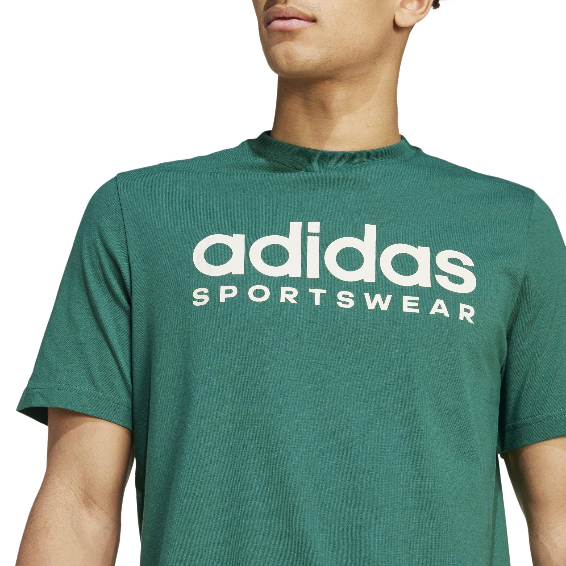 adidas Essentials Single Jersey Logo T-Shirt Mens
