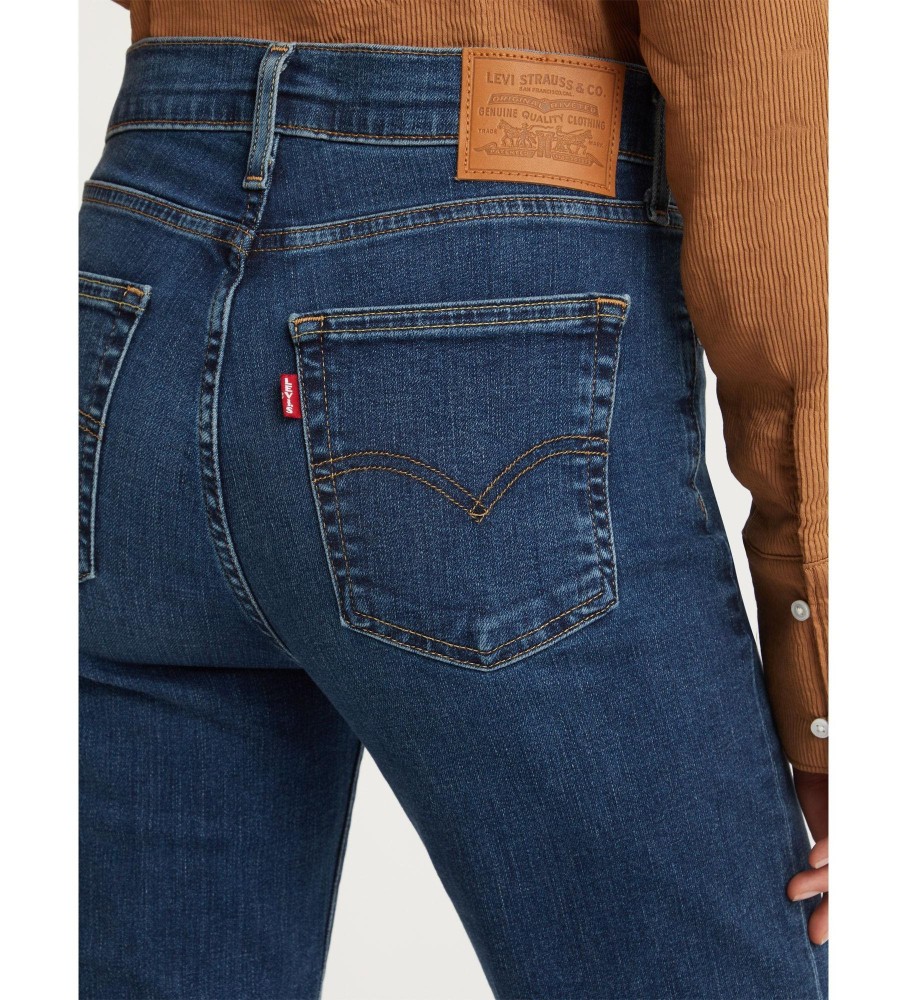 Calça jeans Levi's 724 azul escuro