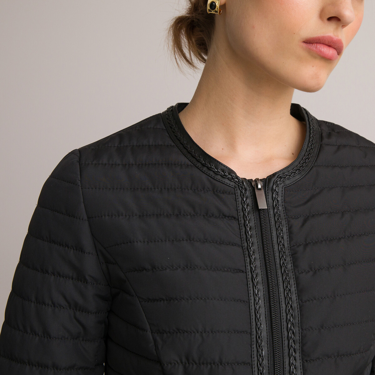 ANNE WEYBURN<br>Jaqueta leve acolchoada de plumas