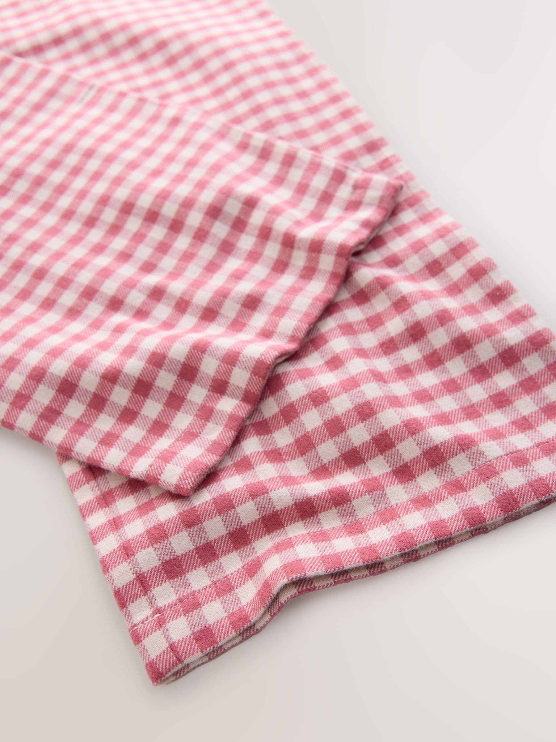 Rood/ecru Kerstman - Sweatshirt Pyjama's (2-16jaar)