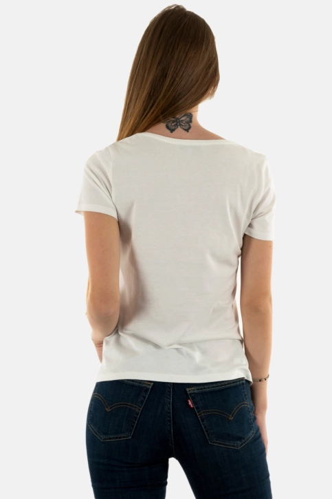 Tee shirt morgan 241-donna ecru
