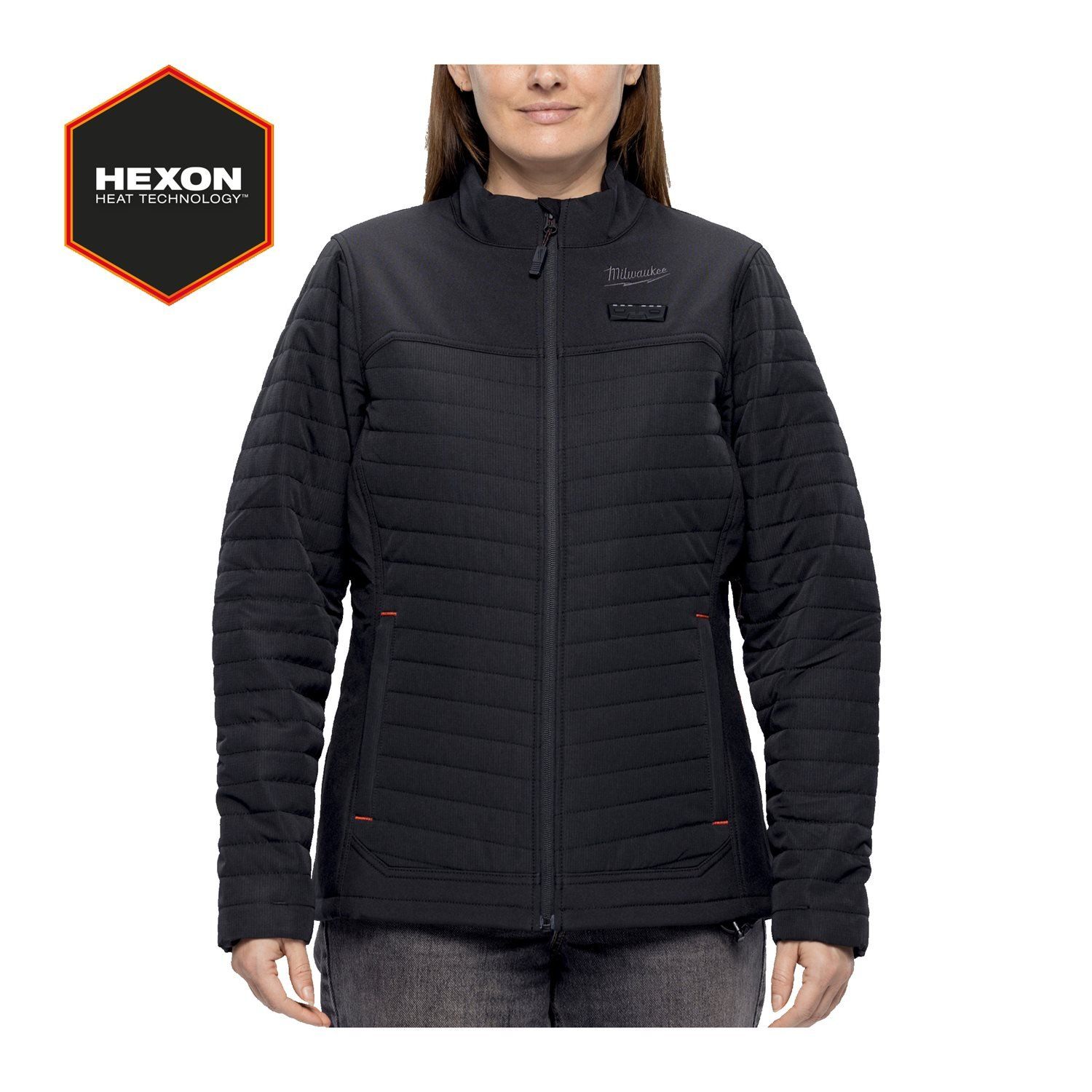 Milwaukee M12™ HPJLBL3-0 (XXL) HEXON Verwarmde pufferjas dames zwart - 4932493851