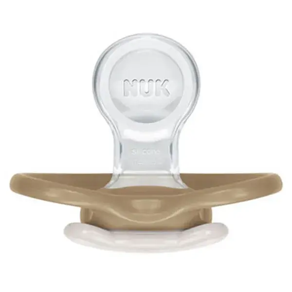 Nuk Sucette Physiologique Silicone +18m Lot de 2