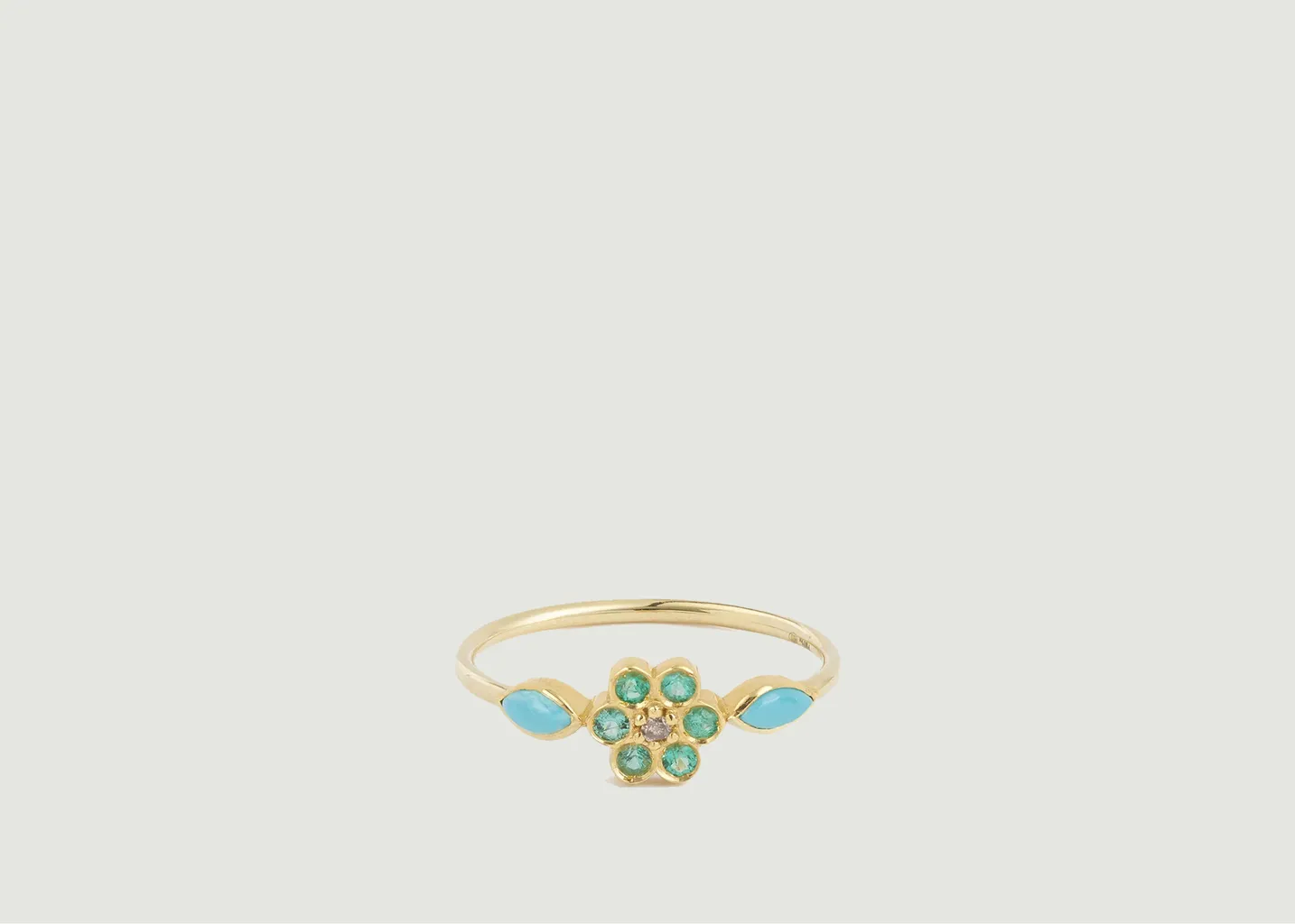 Bague Miniflower 1 Turquoise Sophie d'Agon