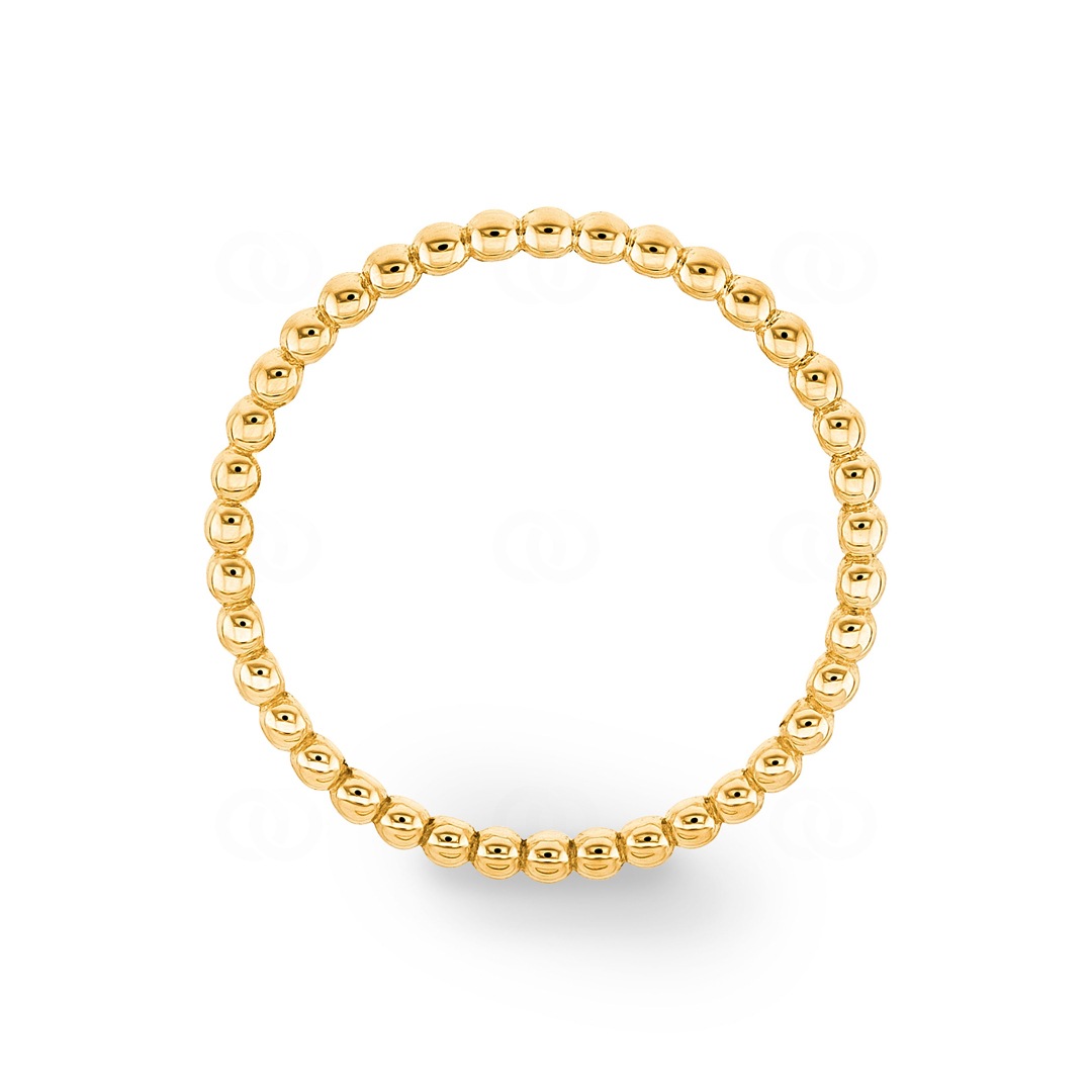 Kugelring 750/18 K Gelbgold