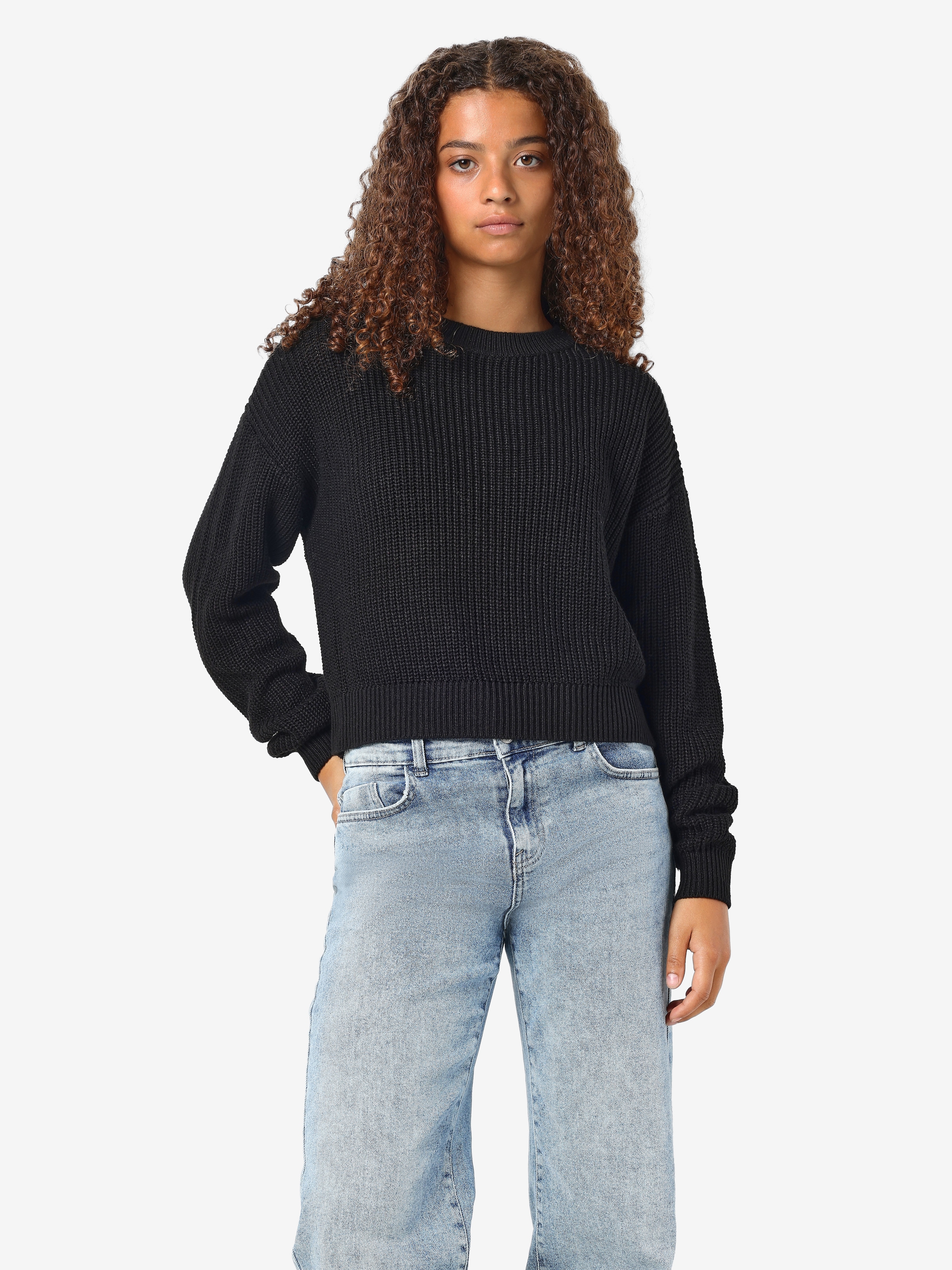 Noisy may Rundhalspullover »NMMAYSA L/S O-NECK KNIT NOOS«