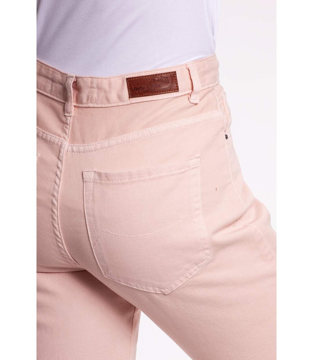 Jeans coupe mom coton TAVOLA ROSE