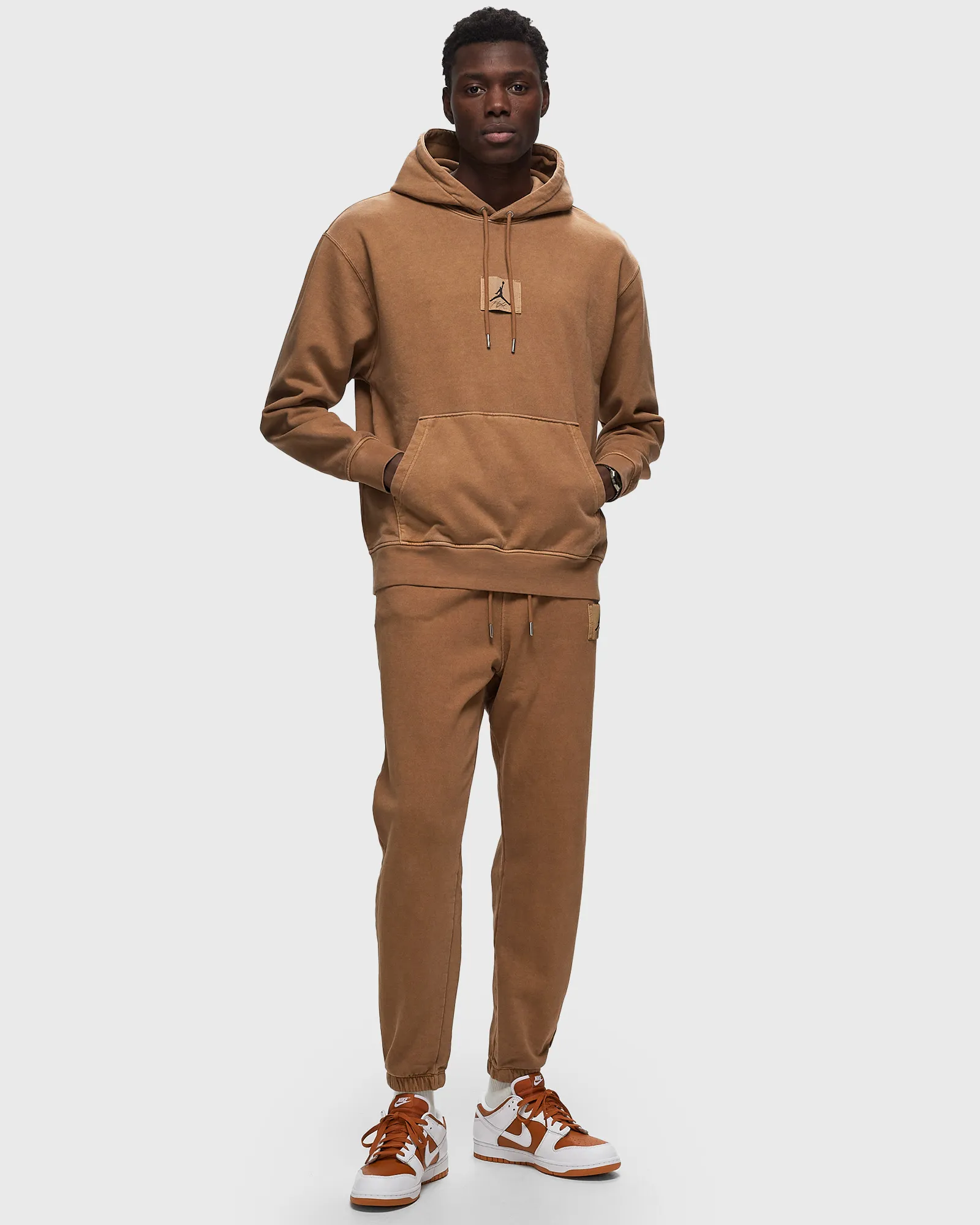 Jordan Essentials Statement Fleece Washed Pullover Hoodie