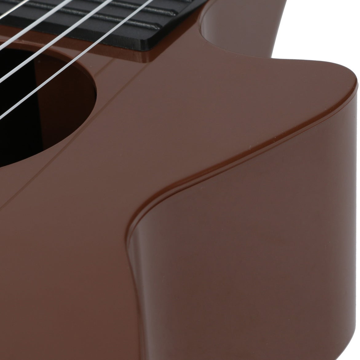 Korala PUG-40-DBR polycarbonaat guitarlele bruin