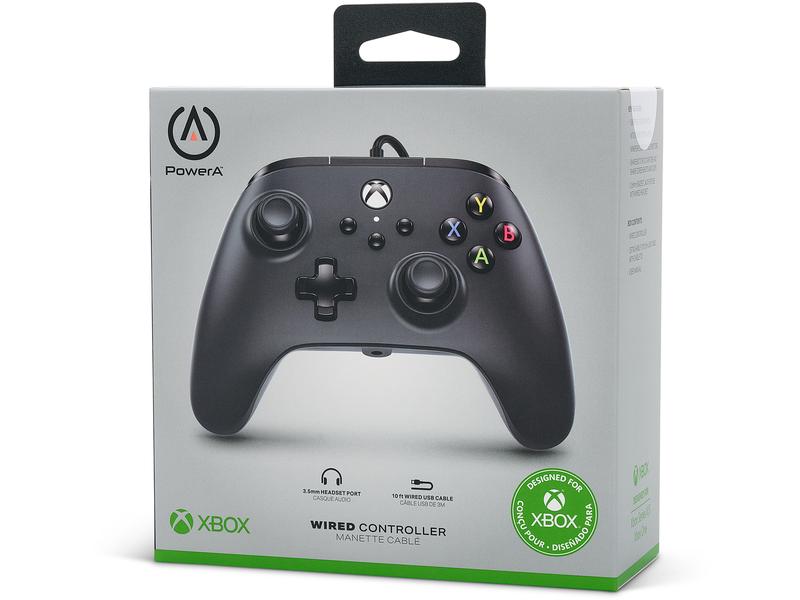Power A Wired Controller Schwarz Kabelgebundener Controller für Xbox Serie X und S