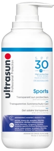Ultrasun Sports Gel SPF 30 Dispenser, 400 ml