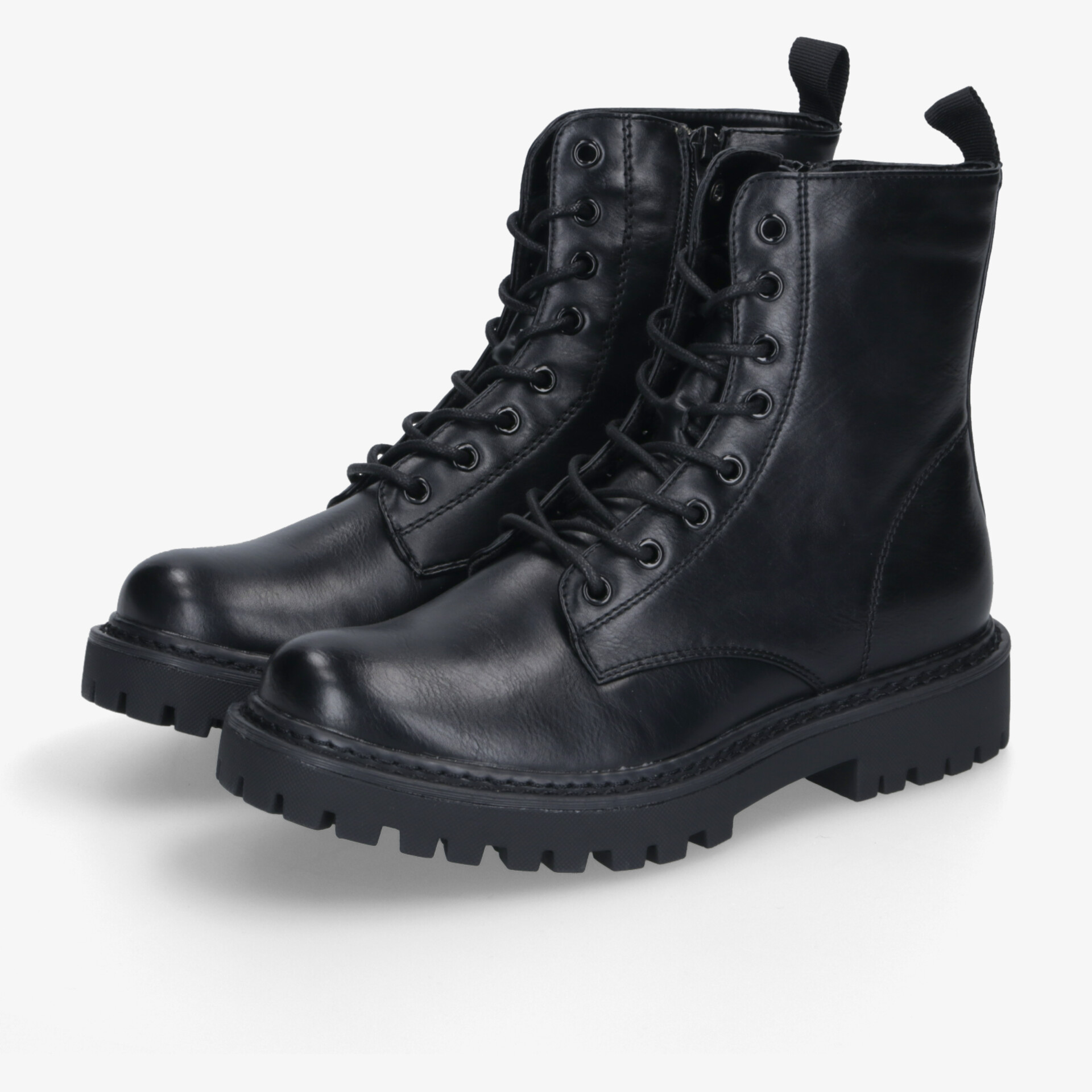 street shoes Damen Schnürstiefeletten schwarz