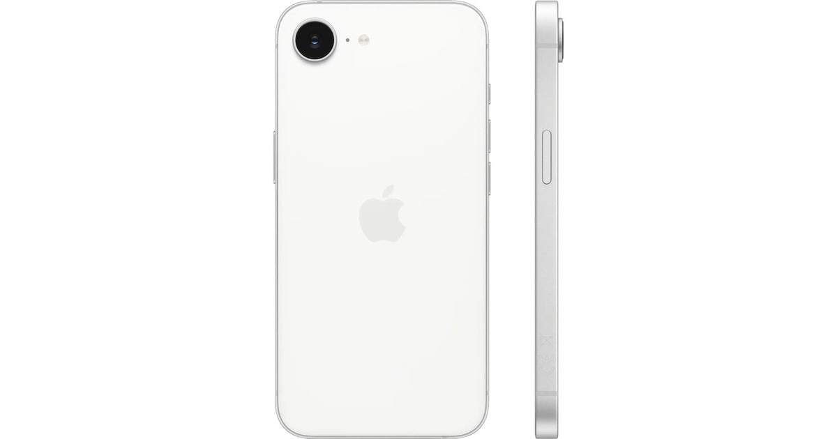 AppleiPhone 16e smartphone  (Wit, 256 GB, iOS)