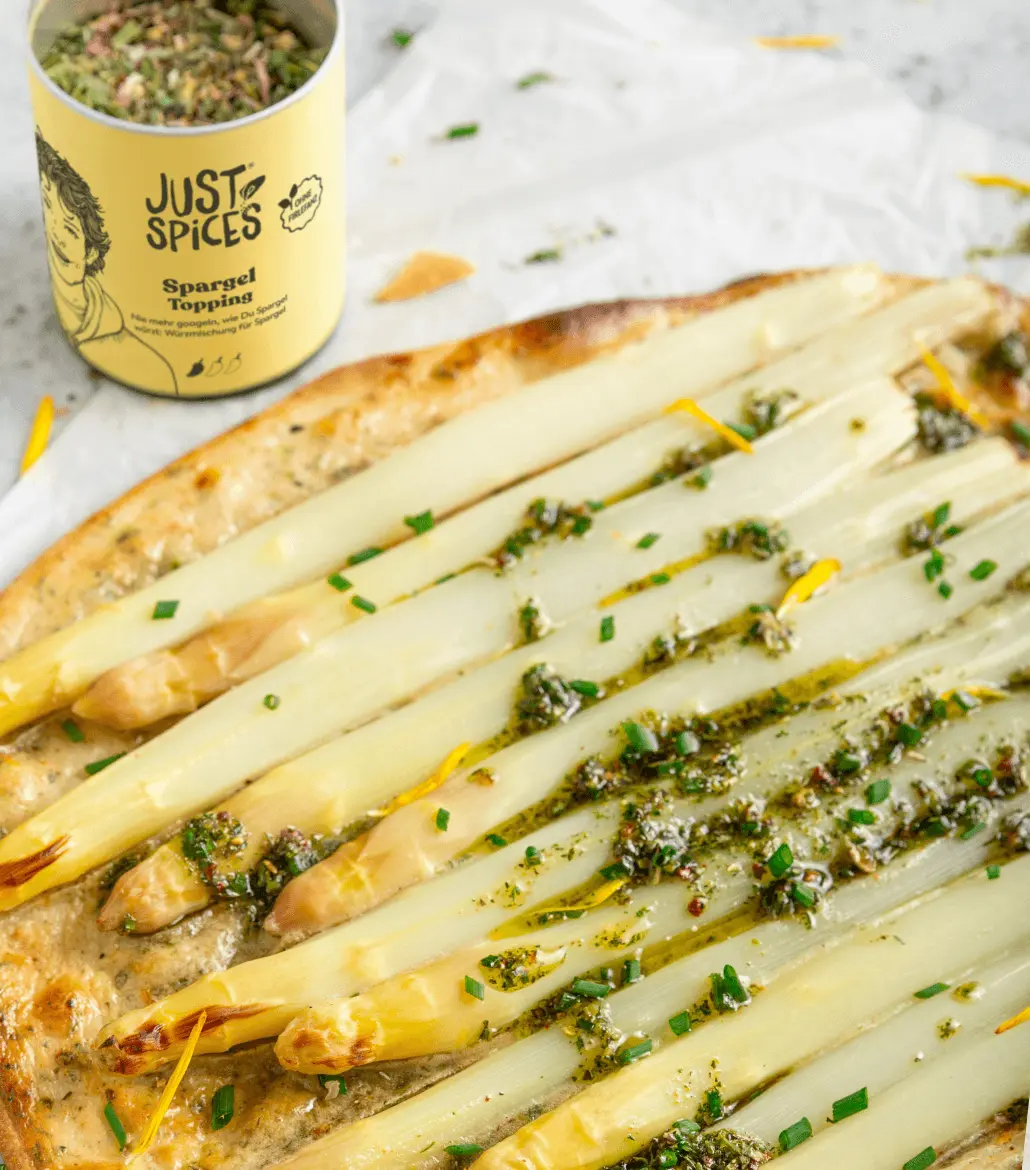 Spargel Topping