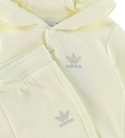 adidas Originals Sweatset - Hoodie Satz - Creme
