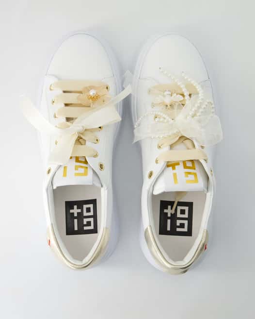 GIO+ L039 Sneaker in Weiß
