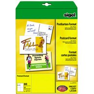 cartes postales PC, A6, 185 g/m2, blanc